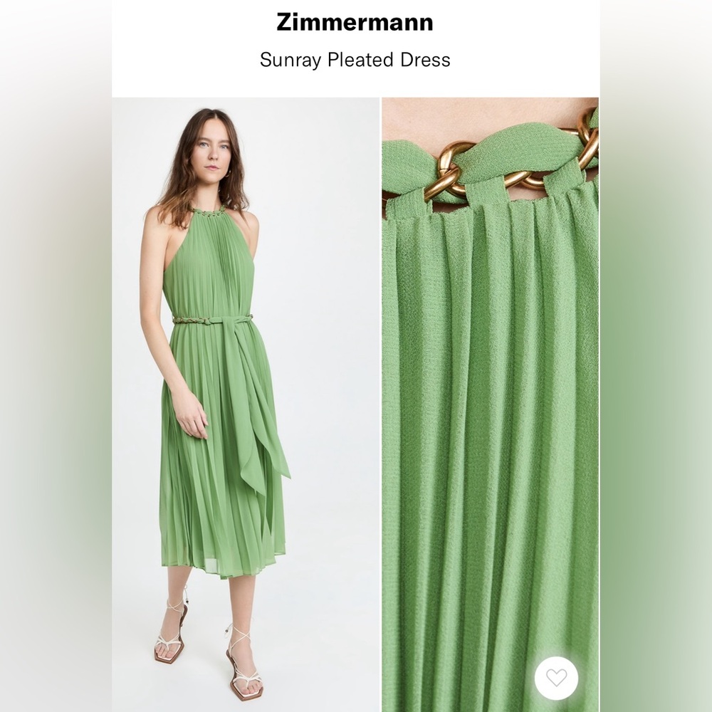 Zimmermann Sunray Pleated Dress